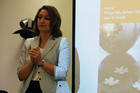 Professor Mireya Solis presents her book, 